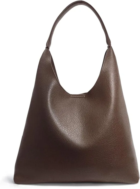 HOXIS Slouchy Hobo Shoulder Bag, front view