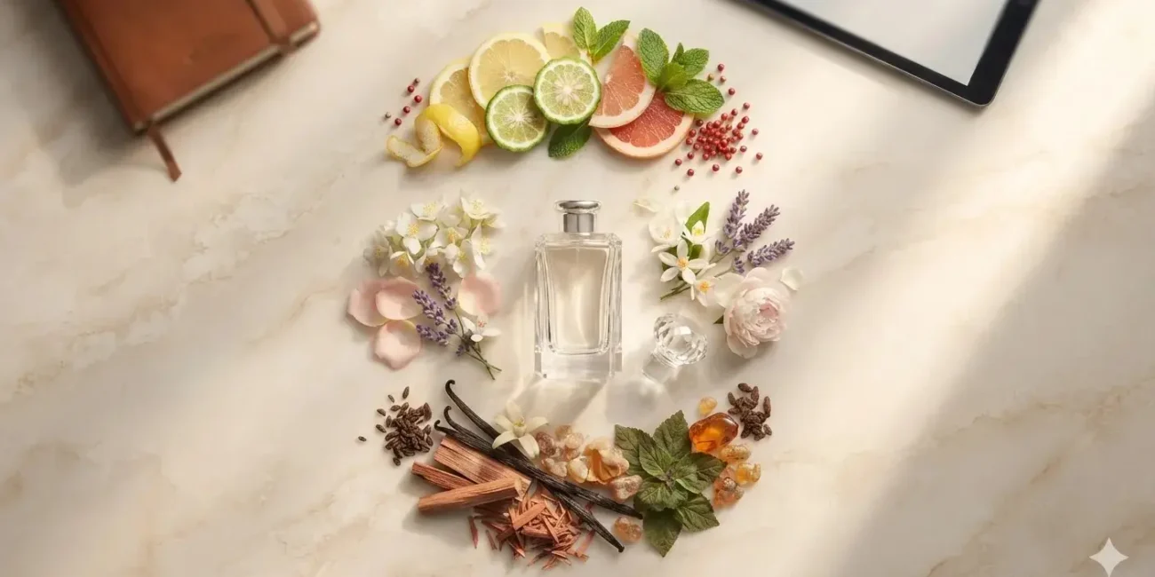 Free Perfume Note Decoder – Top, Middle & Base Notes