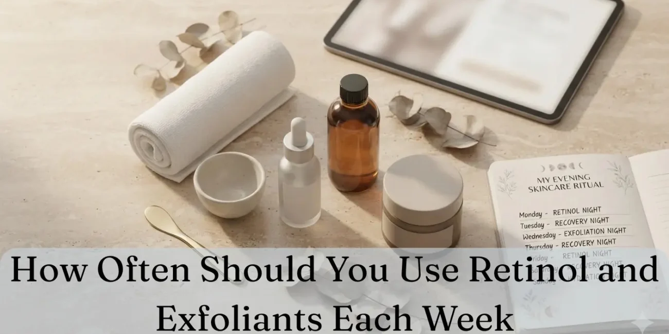 How Often Should You Use Retinol and Exfoliants Each Week