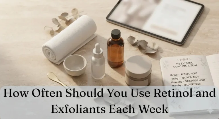 How Often Should You Use Retinol and Exfoliants Each Week