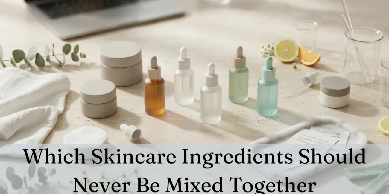 Which Skincare Ingredients Should Never Be Mixed Together