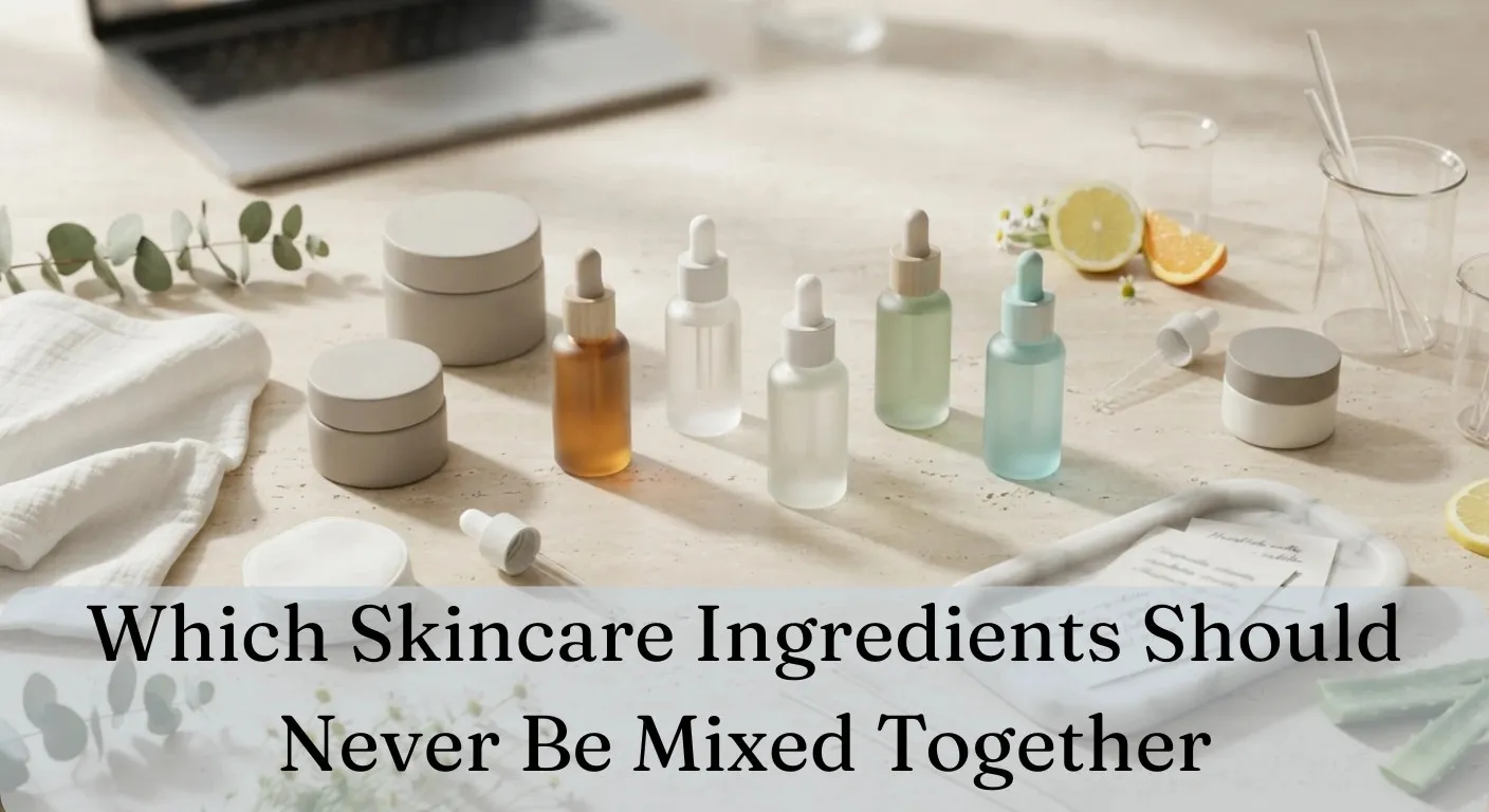 Which Skincare Ingredients Should Never Be Mixed Together