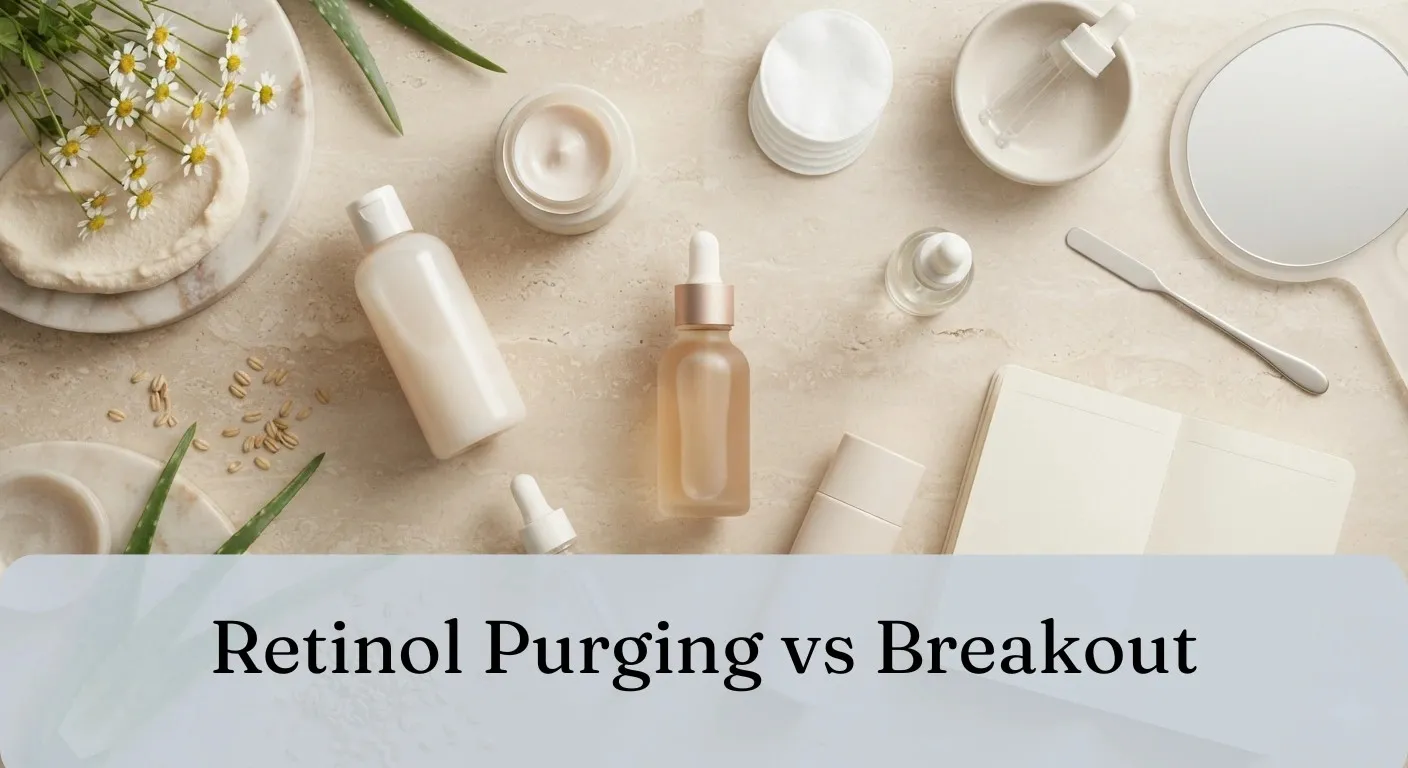 Retinol Purging vs Breakout: How to Tell the Difference